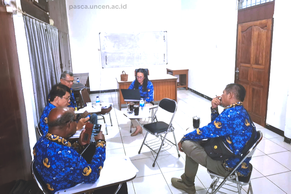 Pelaksanaan Audit Mutu Internal di Gedung Pascasarjana Universitas Cenderawasih pada 22 Oktober 2026.